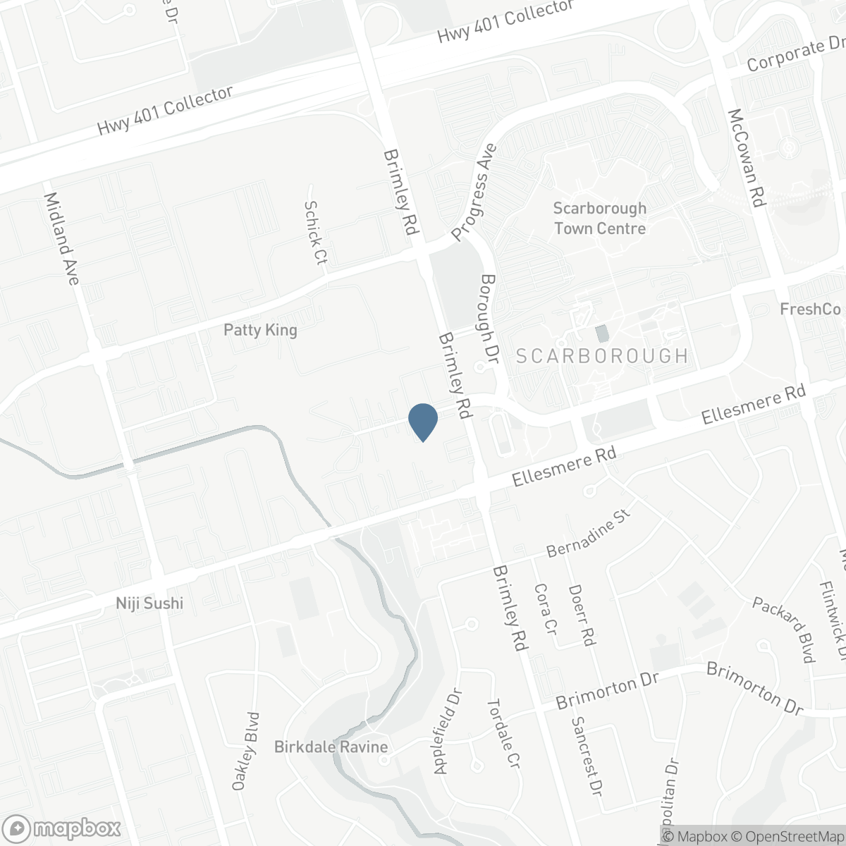 1136 - 125 OMNI DRIVE, Toronto, Ontario M1P 5A9